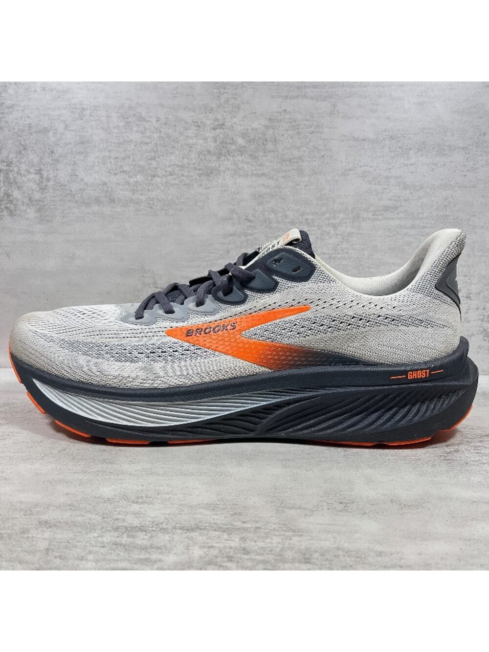 Brooks Ghost 17 Running Shoes - Men's Size 13 D - Gray